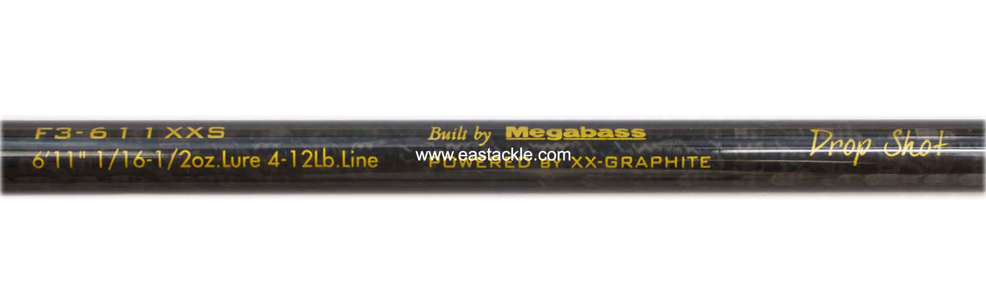 Megabass - Orochi XX Spinning - F3-611XXS - Drop Shot - Spinning Rod - Blank Specifications