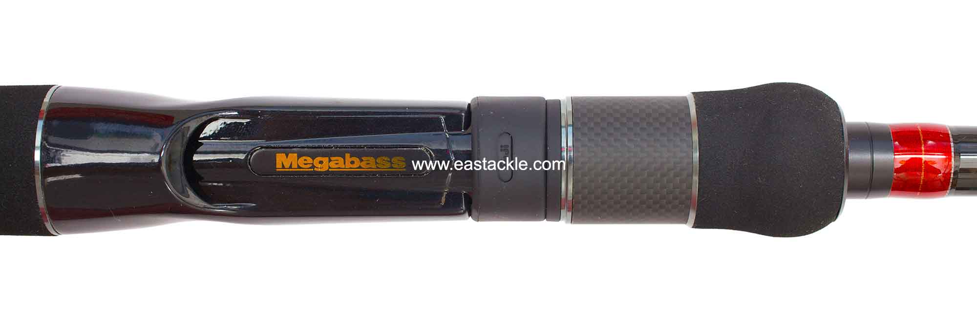 Megabass - Orochi X4 - F6-510X4 - SQUALL - Bait Casting Rod - Reel Seat (Top View)