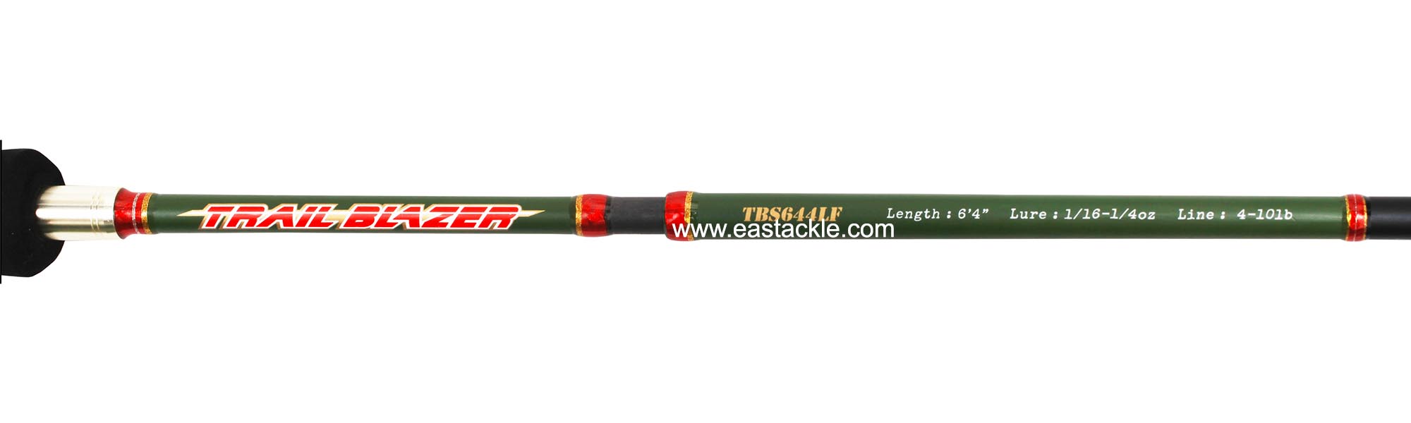 Rapala - Trail Blazer - TRS664LF - Spinning 4 Piece Travel Rod - Logo and Specifications | Eastackle