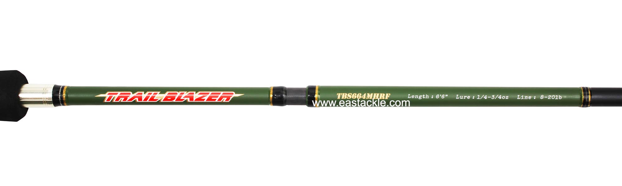 Rapala - Trail Blazer - TRS664MHRF - Spinning 4 Piece Travel Rod - Logo and Specifications | Eastackle