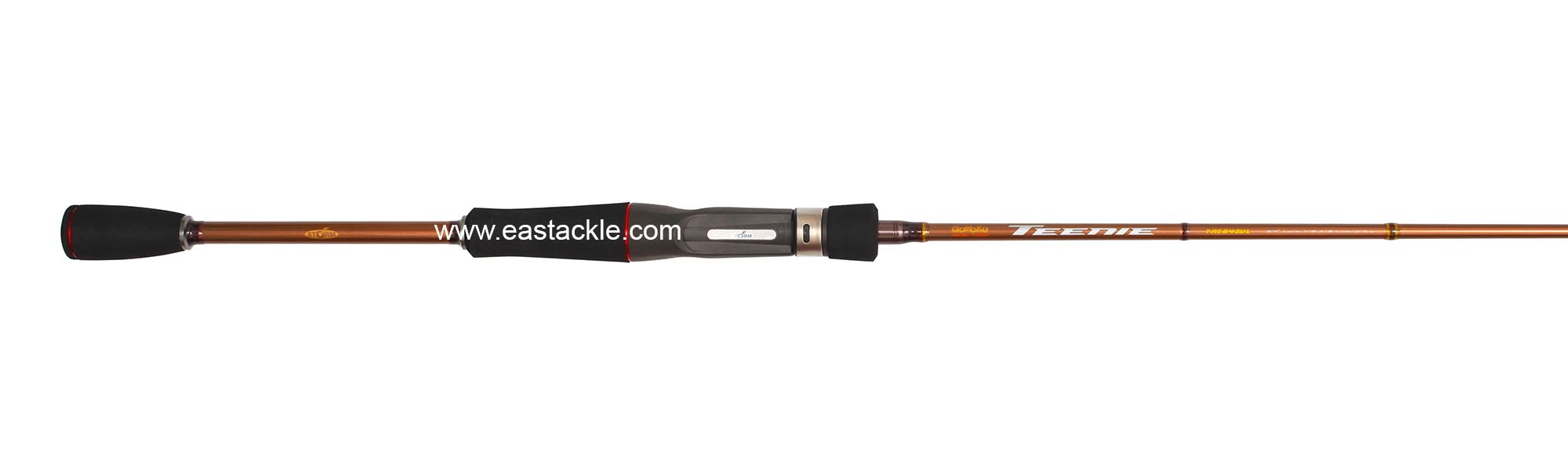 Storm - Teenie - TNC642UL - Bait Casting Rod - Butt to Stripper Guide (Top View) | Eastackle