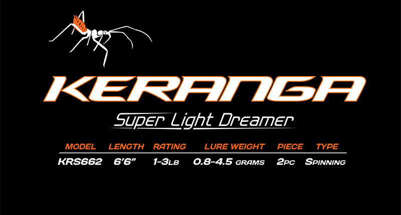 Rapala - Super Light Dreamer - Keranga - Spinning Rod - Specifications | Eastackle