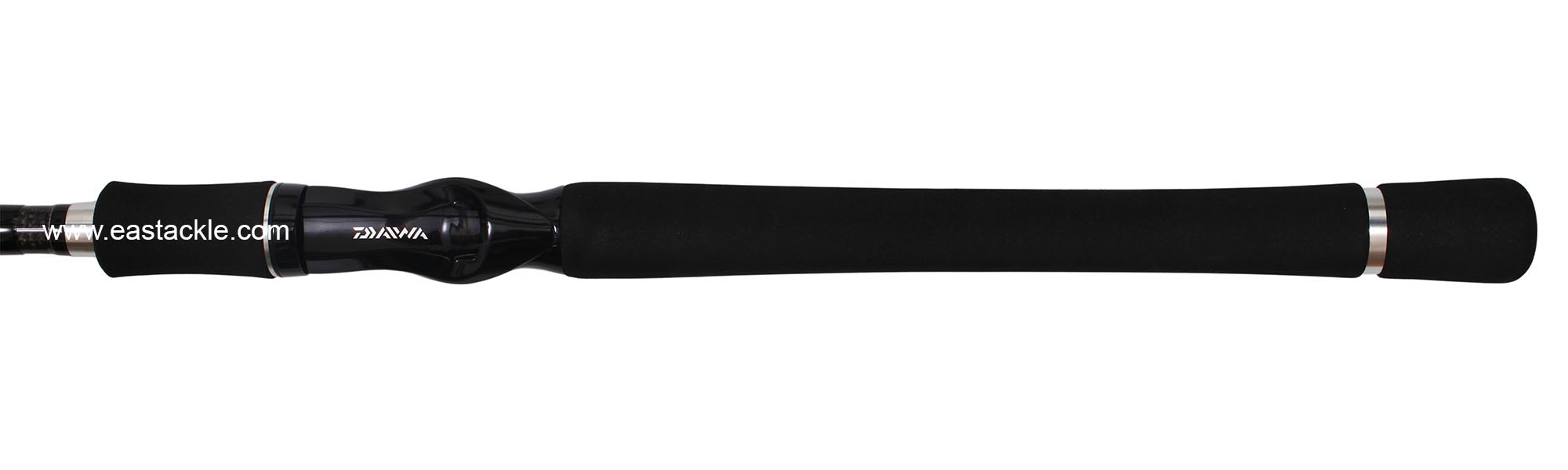 Daiwa - Black Label 701XXHB - Bait Casting Rod - Butt to Reel Seat (Top View) | Eastackle