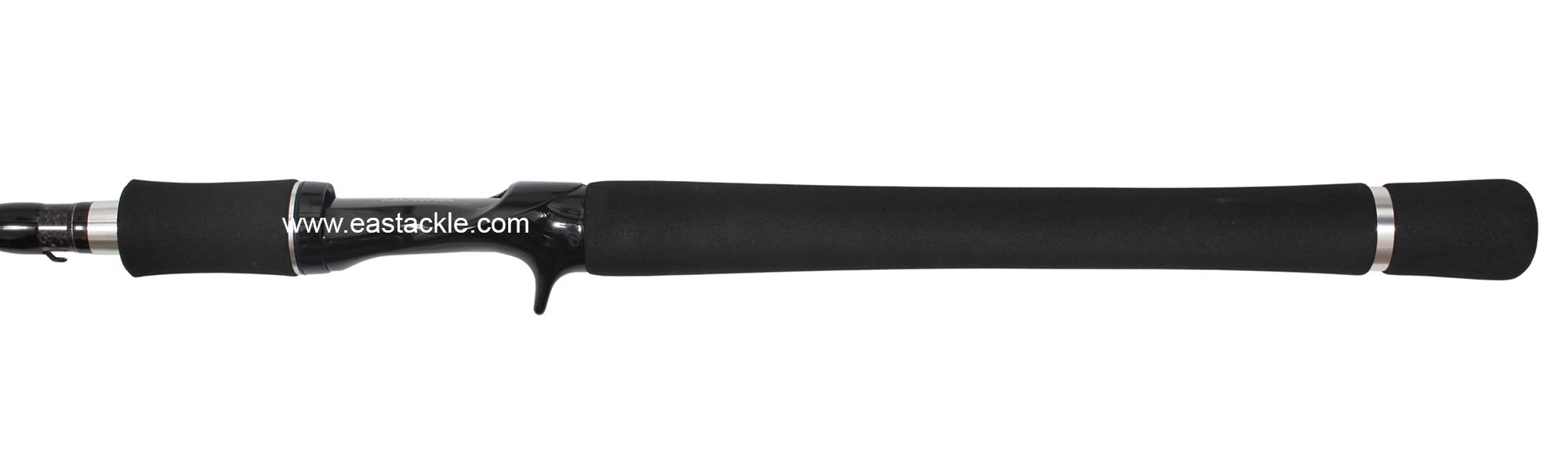 Daiwa - Black Label 701XXHB - Bait Casting Rod - Butt to Reel Seat (Side View) | Eastackle