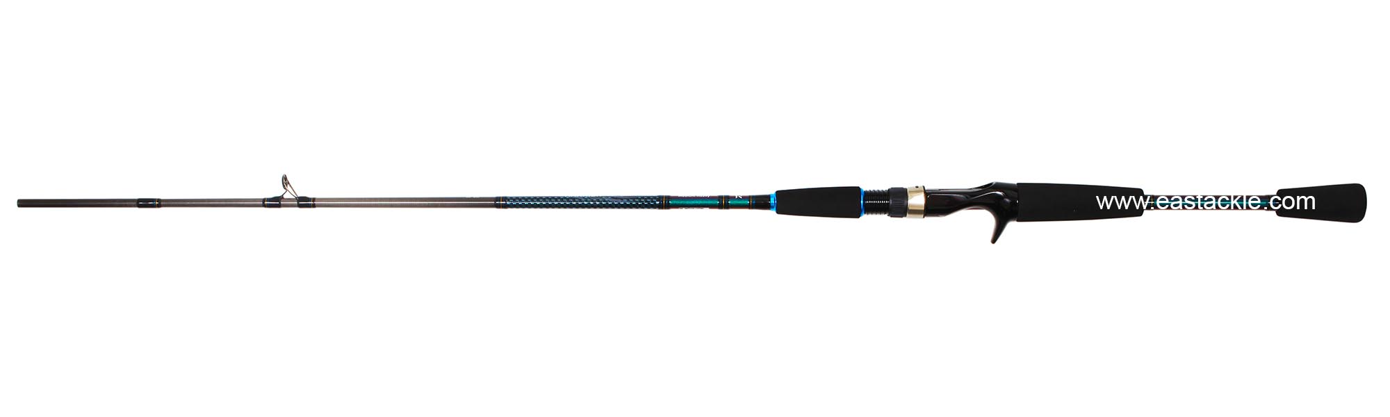 Daiwa - Harrier  - 602MB-SD - Bait Casting Rod - Butt to Stripper Guide Section (Side View) | Eastackle 