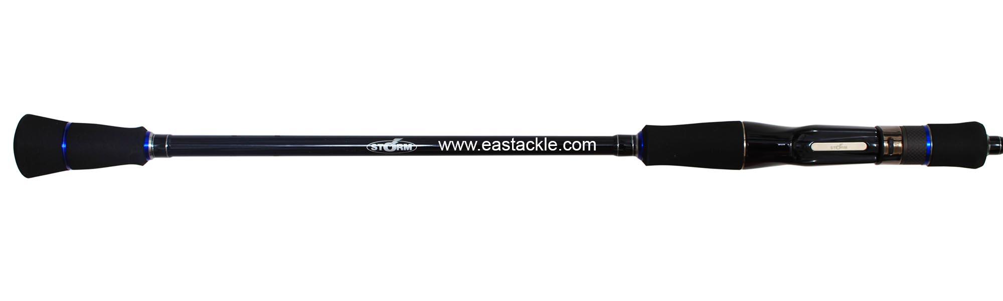 Storm - Gomoku Black Kaiten GBC601-2.5 - Elite Jigging Game - Bait Casting Jigging Rod - Handle Section (Top View) | Eastackle