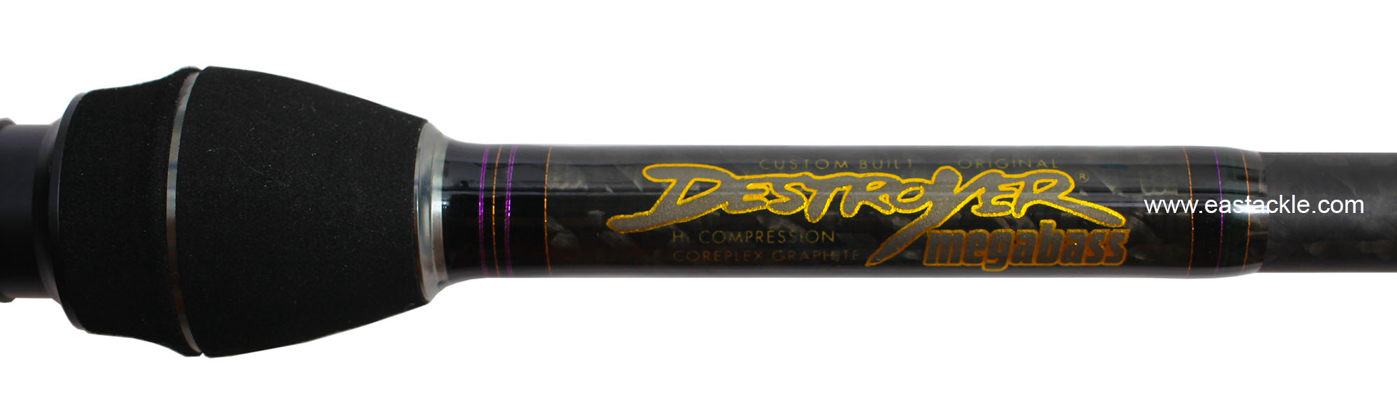 Megabass - Destroyer Phase 3 - F6-67X - G-AX - Bait Casting Rod - Logo (Top View) | Eastackle
