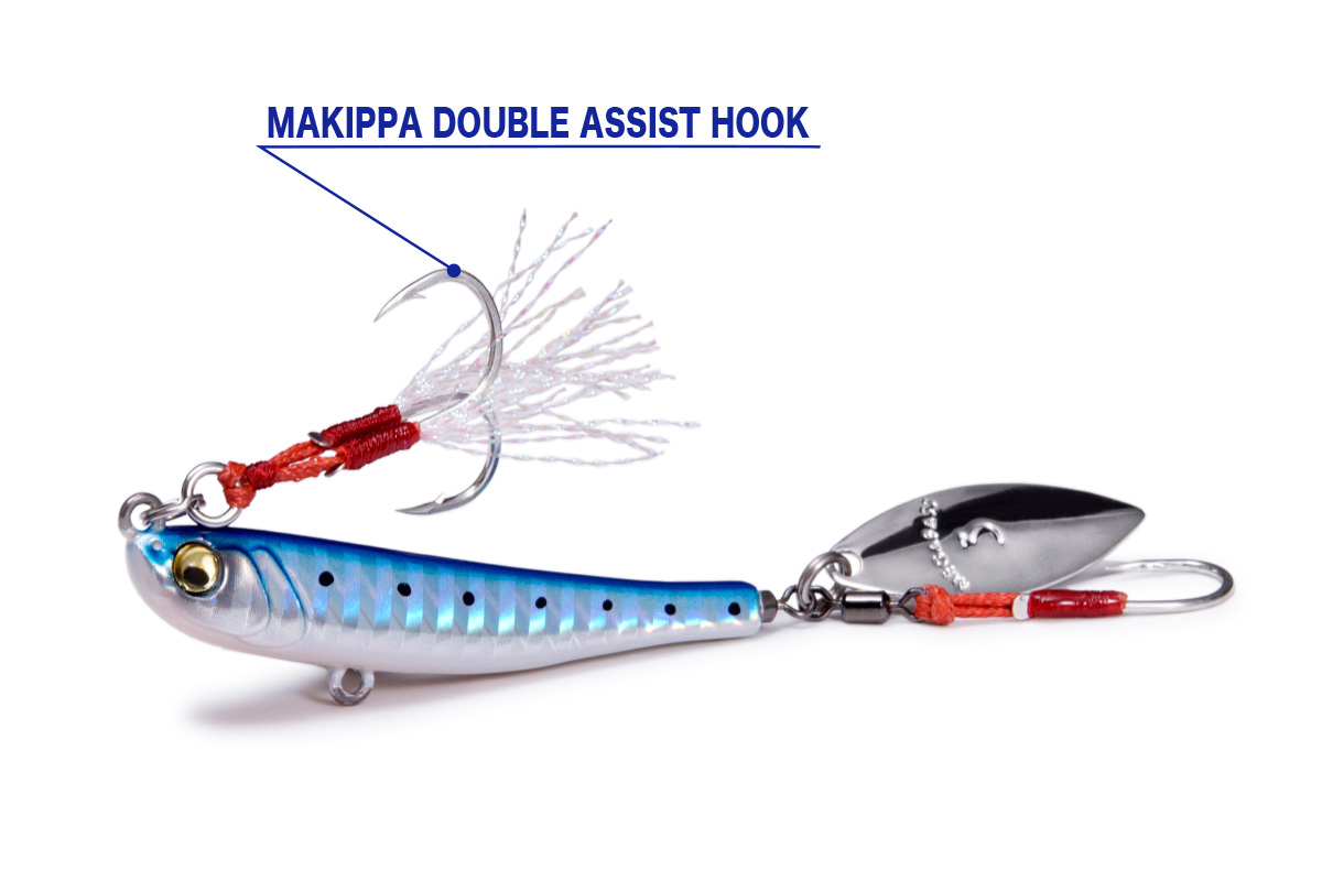 Megabass - Makippa - Double Assist Hook - Technology 1