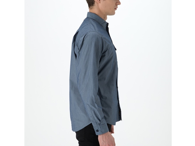 Daiwa - Cordura Long Sleeve Shirt - DE-89008 - TOP NAVY - Men's 2XL Size | Eastackle