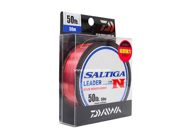 Daiwa - Saltiga Leader Type N (50lbs) - 50m - Nylon Monofilament | Eastackle