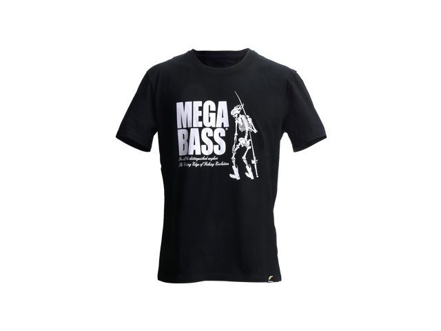 Megabass - SKULL T-Shirt - BLACK - XXL | Eastackle