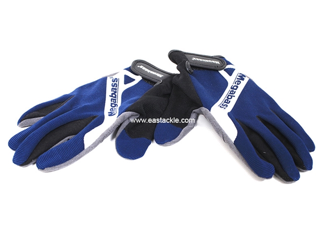 Megabass - SW Glove Full - Navy/White - Large