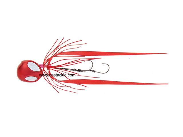 Storm - Docan Snapper Ball 100grams - BLOODY RED - Tai-Rubber Jighead Rig | Eastackle