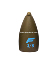 Daiwa - Bassers Worm Sinker TG New Bullet 10.5g - 3/8oz (2pcs) | Eastackle