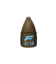 Daiwa - Bassers Worm Sinker TG New Bullet 5.3g - 3/16oz (4pcs) | Eastackle