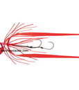 Storm - Docan Snapper Ball 100grams - BLOODY RED - Tai-Rubber Jighead Rig | Eastackle